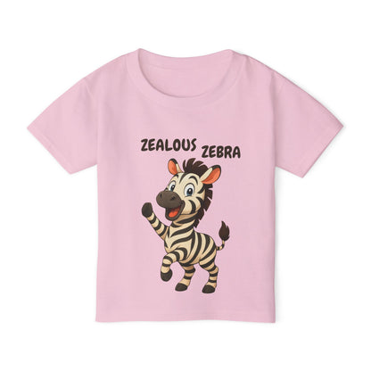 Toddler Tee - Zealous Zebra