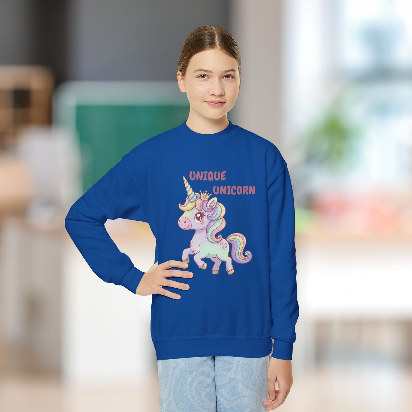 Comfy Kids Sweatshirt - Unique Unicorn