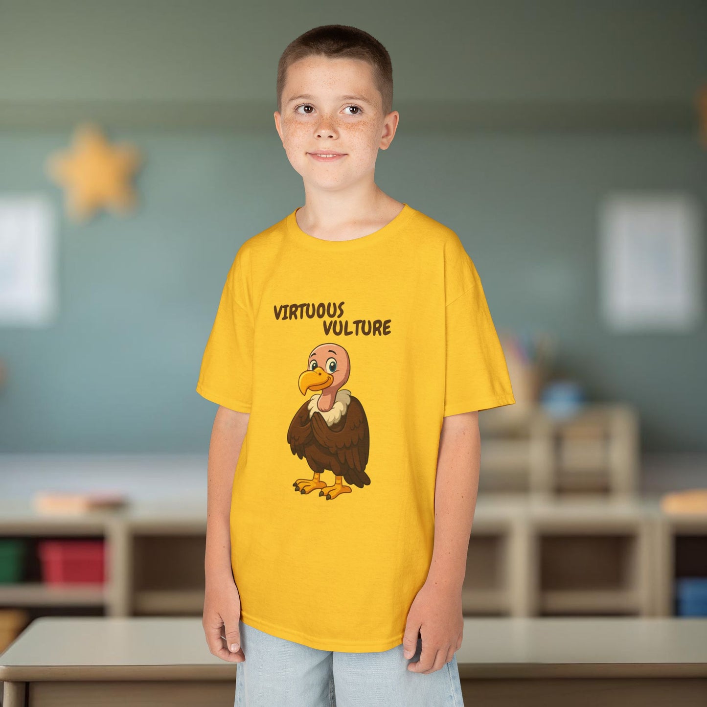 Comfy Kids Tee - Virtuous Vulture