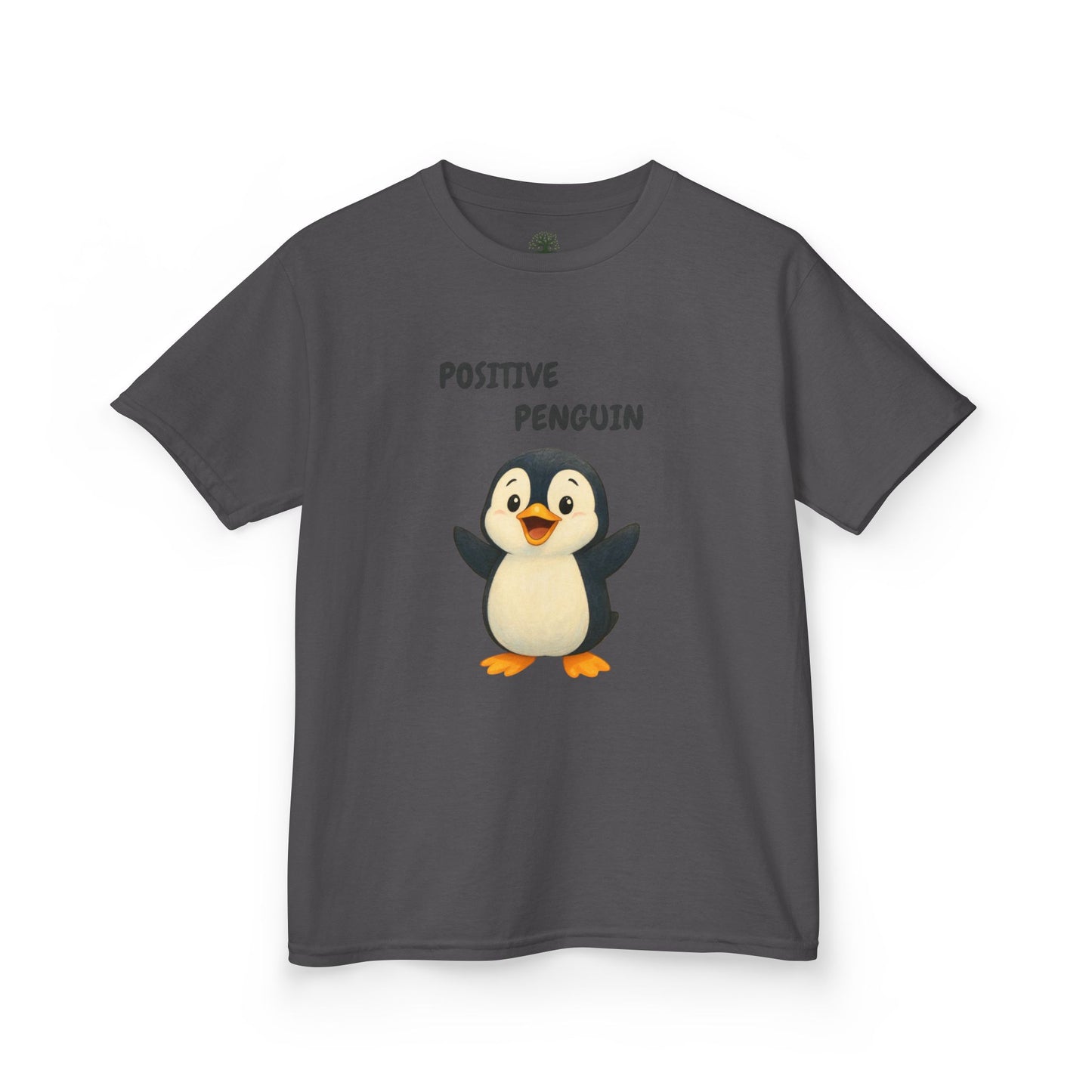 Comfy Kids Tee - Positive Penguin