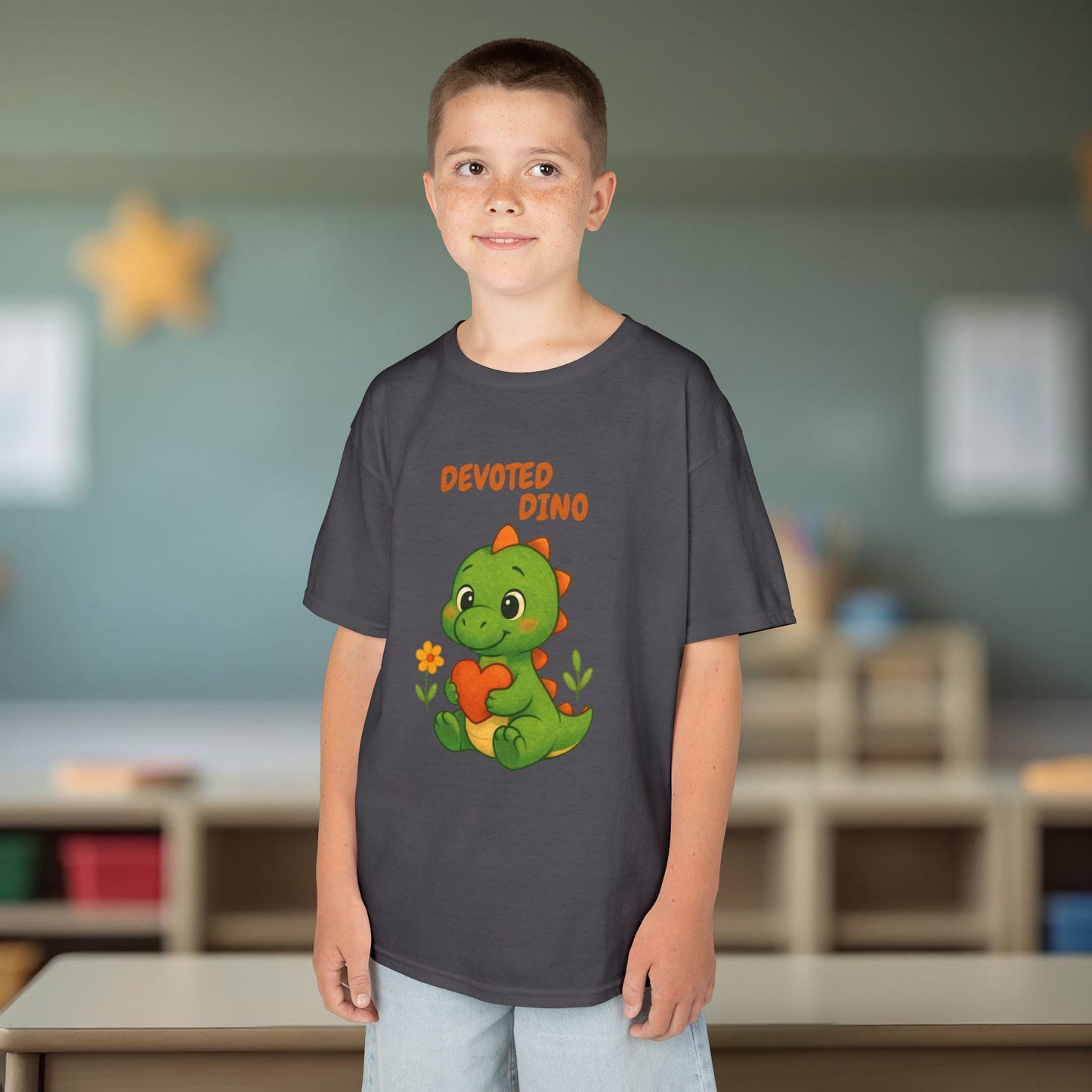 Comfy Kids Tee - Devoted Dino
