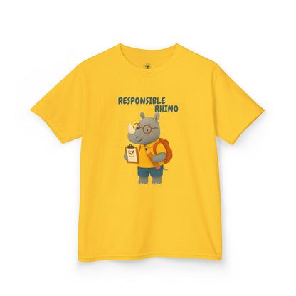Comfy Kids Tee - Responsible Rhino