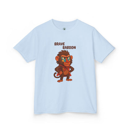 Comfy Kids Tee - Brave Baboon