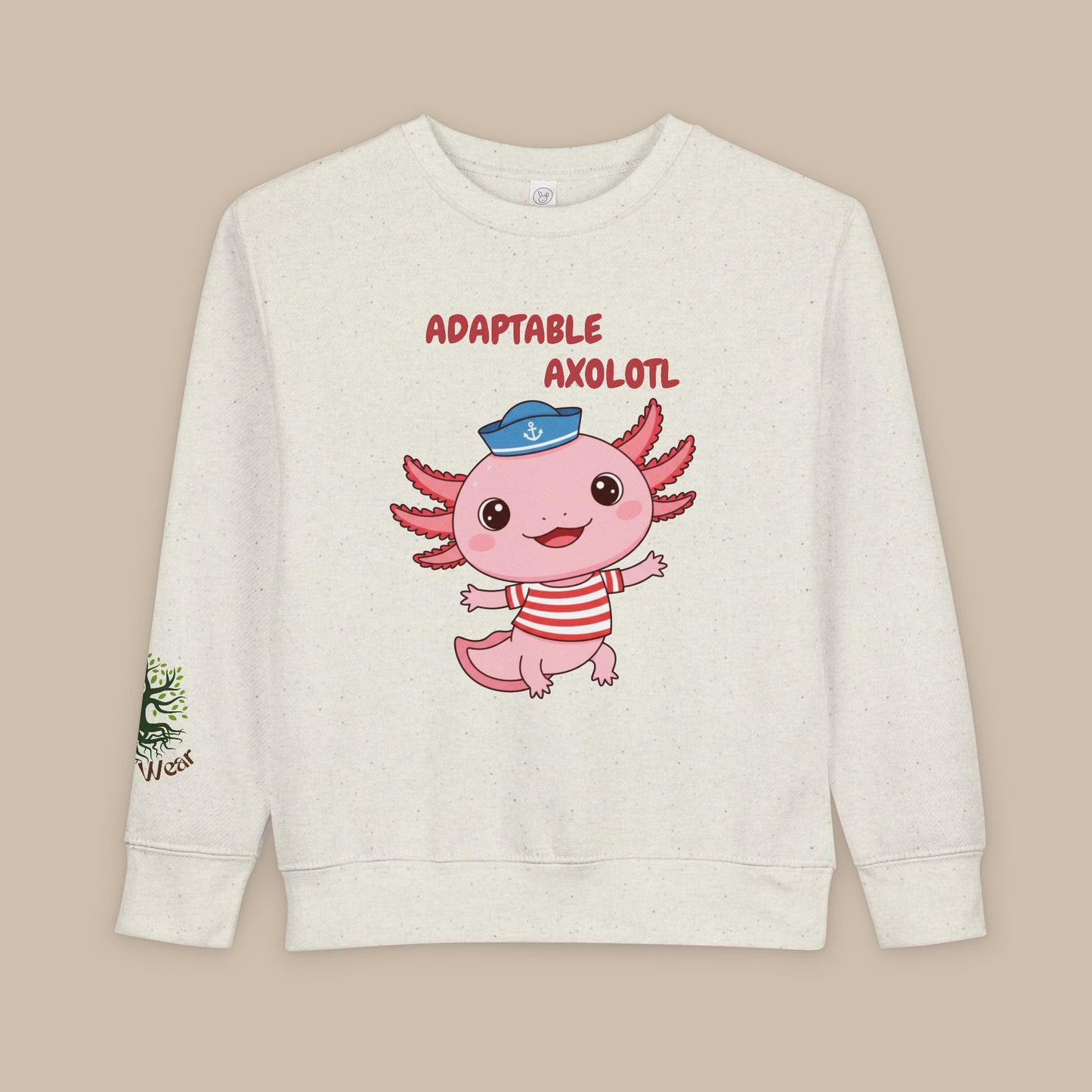 Toddler Sweatshirt - Adaptable Axolotl