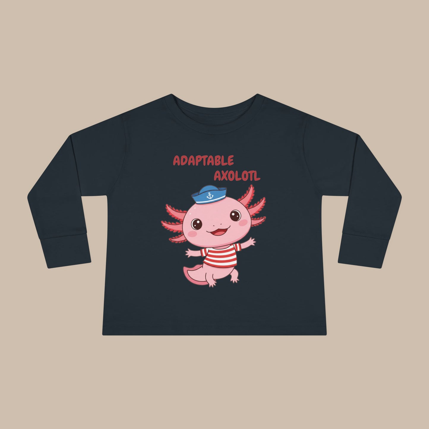 Toddler Long Sleeve Tee - Adaptable Axolotl
