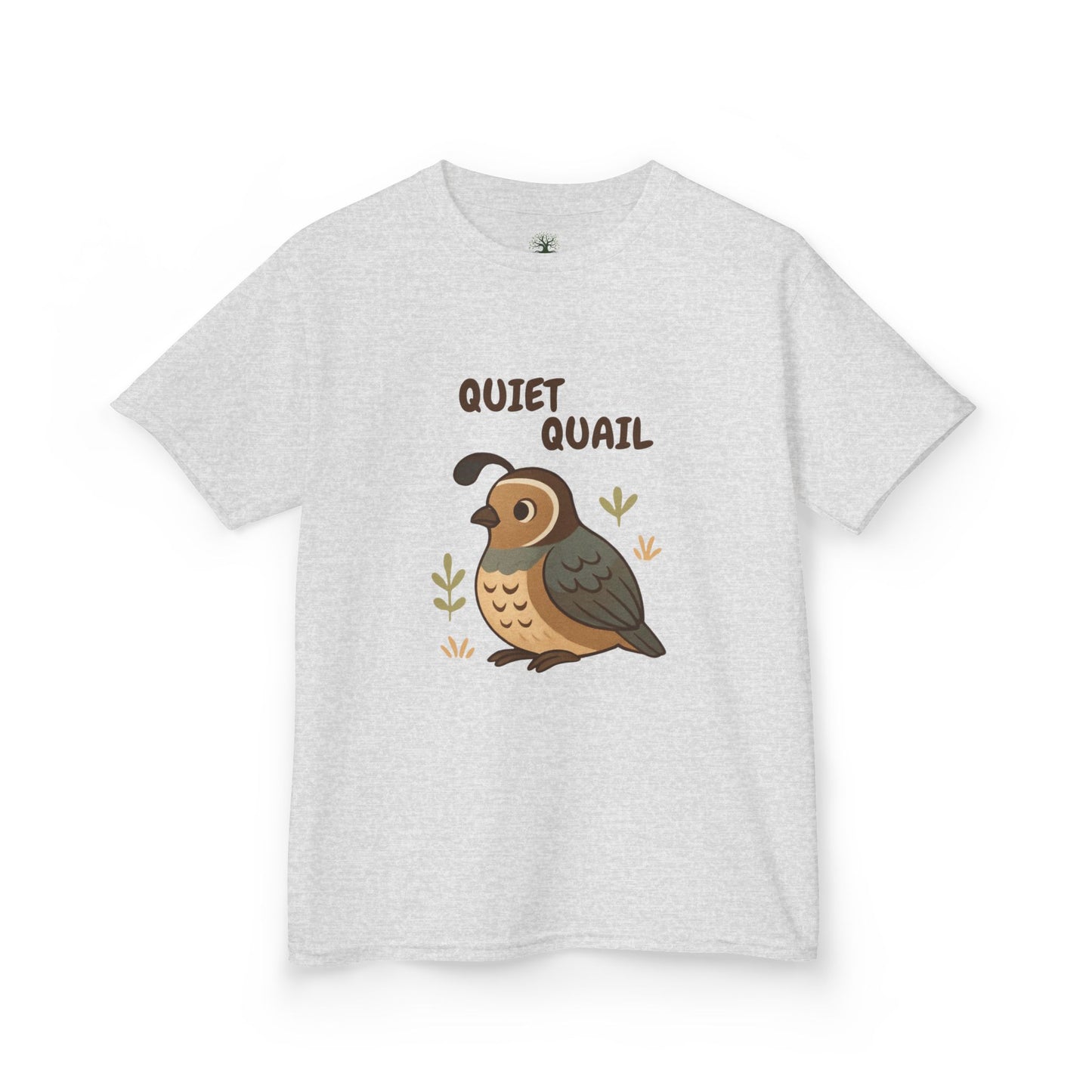 Comfy Kids Tee - Quiet Quail