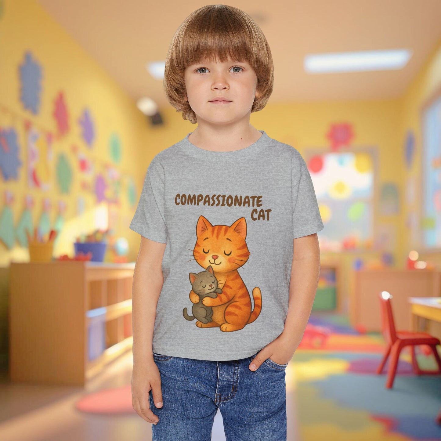 Toddler Tee - Compassionate Cat
