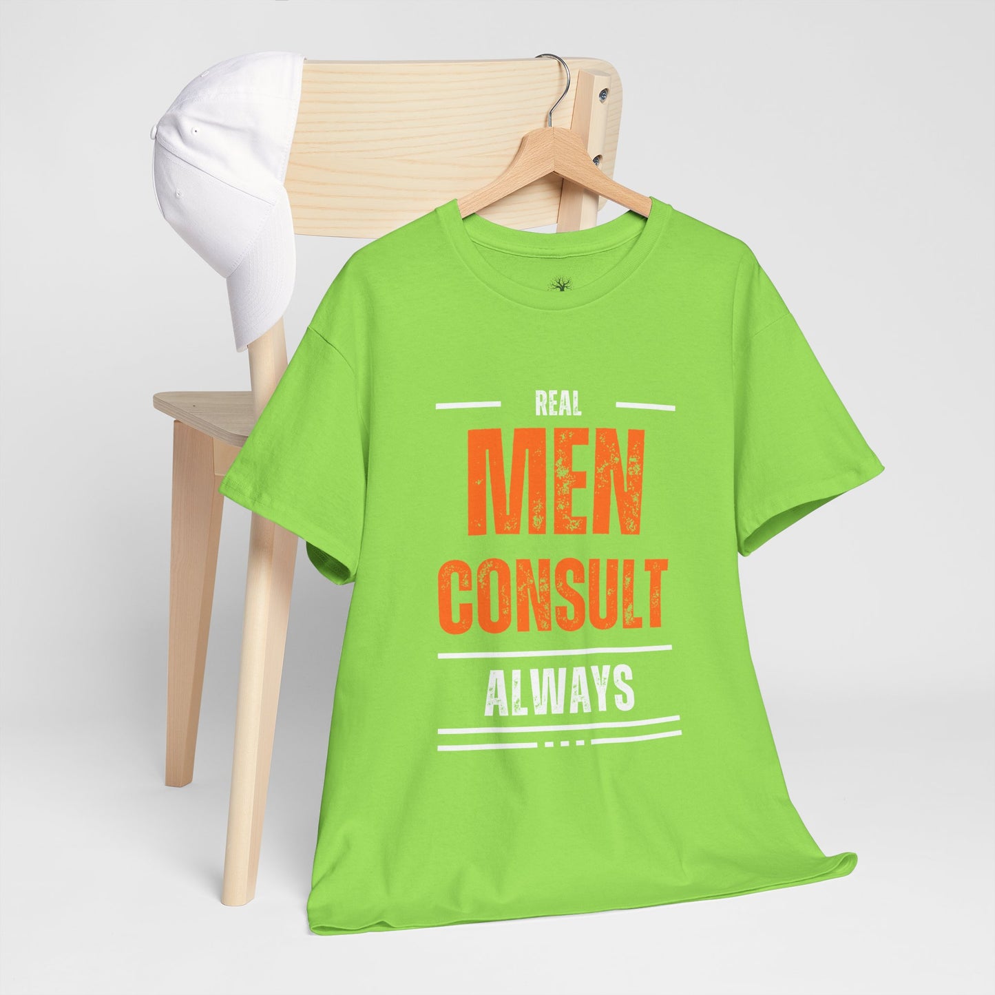 Comfy Cotton Tee - Men Consult