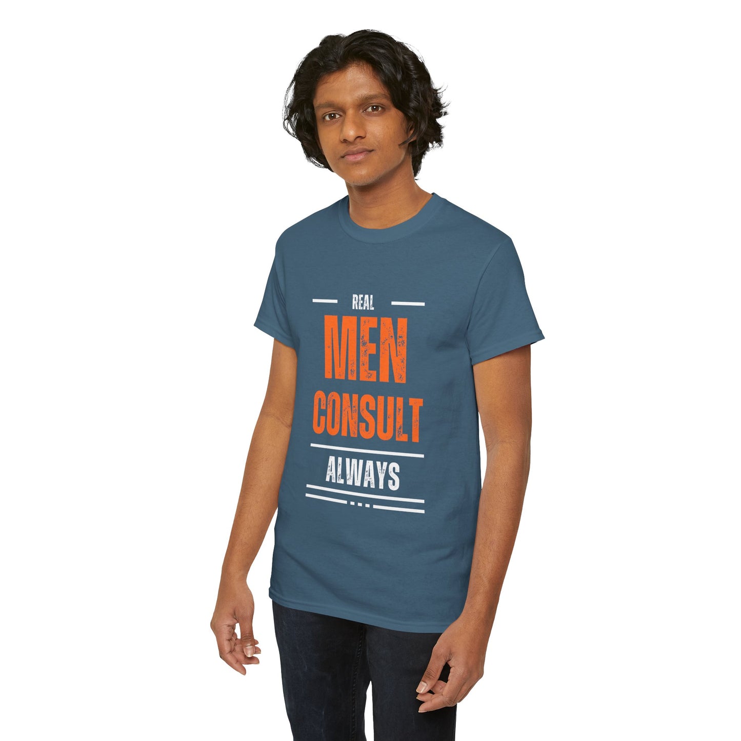 Comfy Cotton Tee - Men Consult