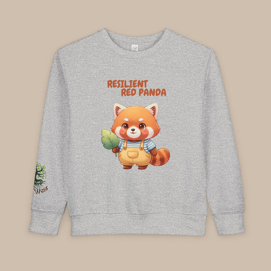 Toddler Sweatshirt - Resilient Red Panda