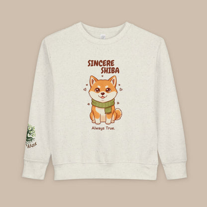 Toddler Sweatshirt - Sincere Shiba - Always True