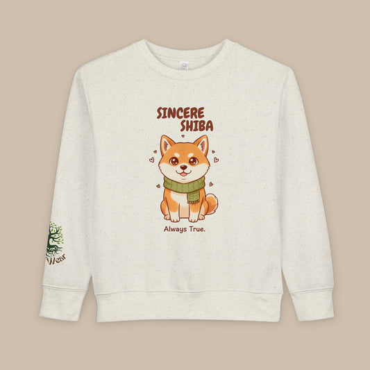 Toddler Sweatshirt - Sincere Shiba - Always True