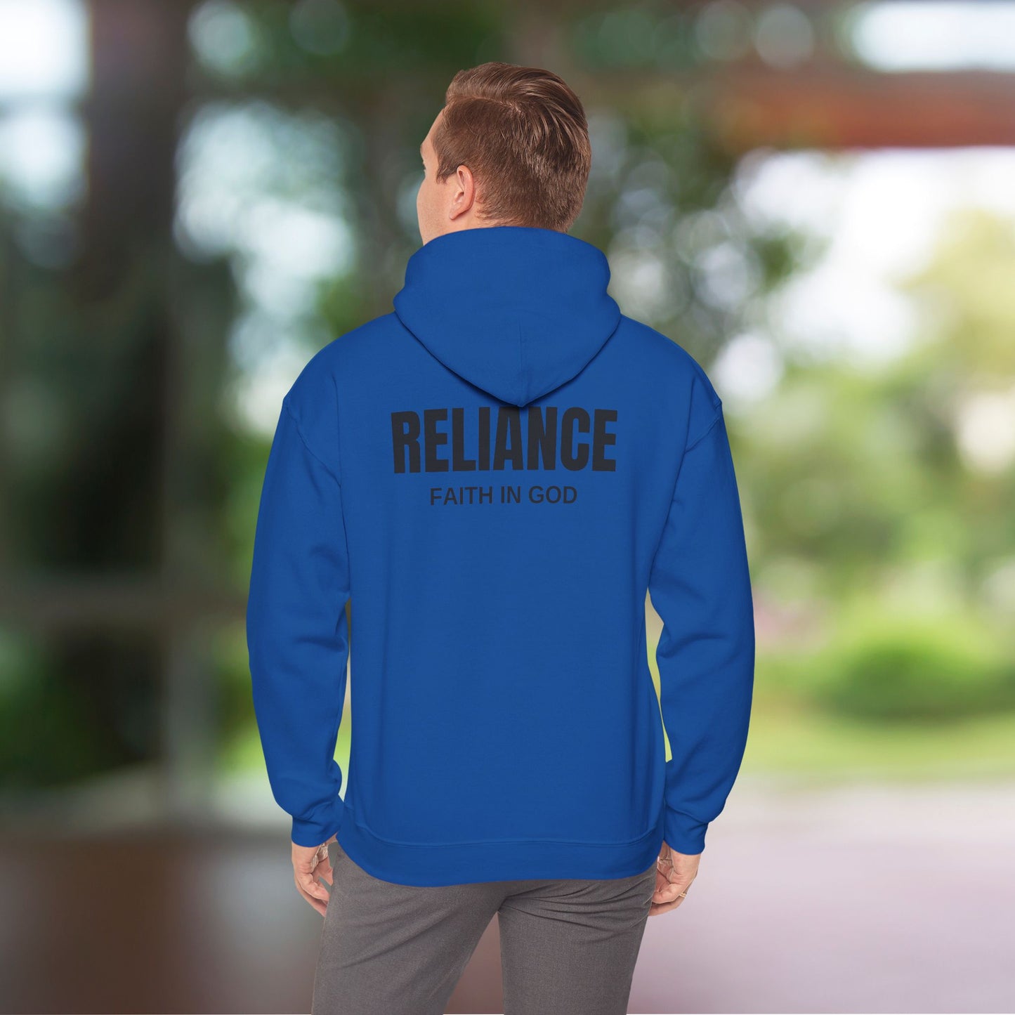 God Has Your Back Hoodie - RELIANCE: Faith In God