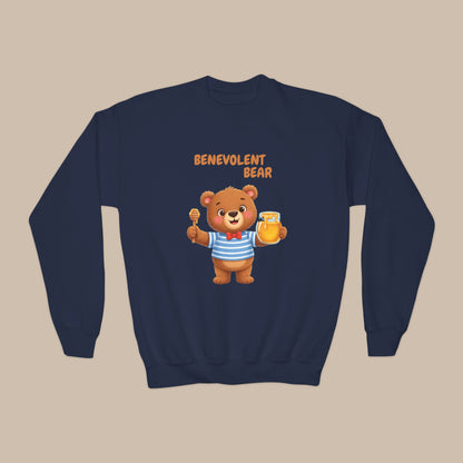 Comfy Kids Sweatshirt - Benevolent Bear