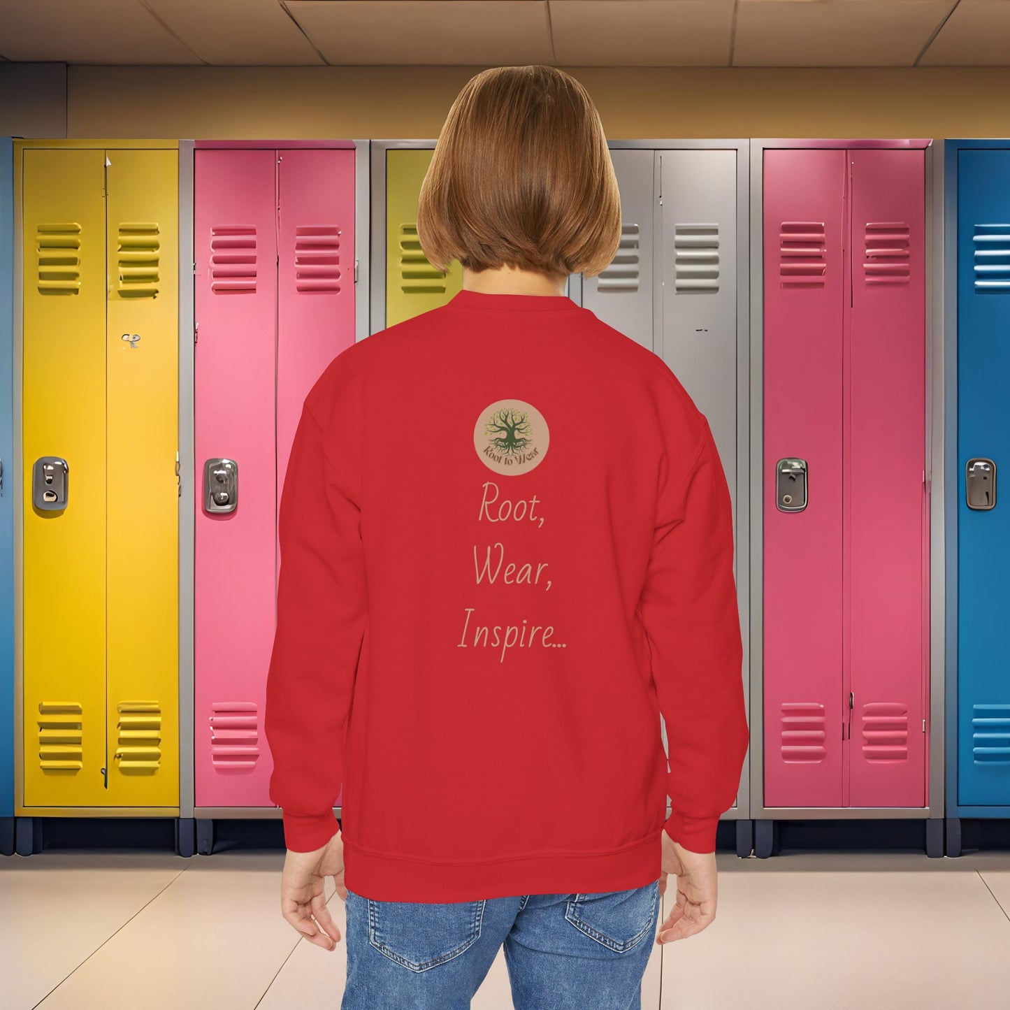 Comfy Kids Sweatshirt - Caring Capybara