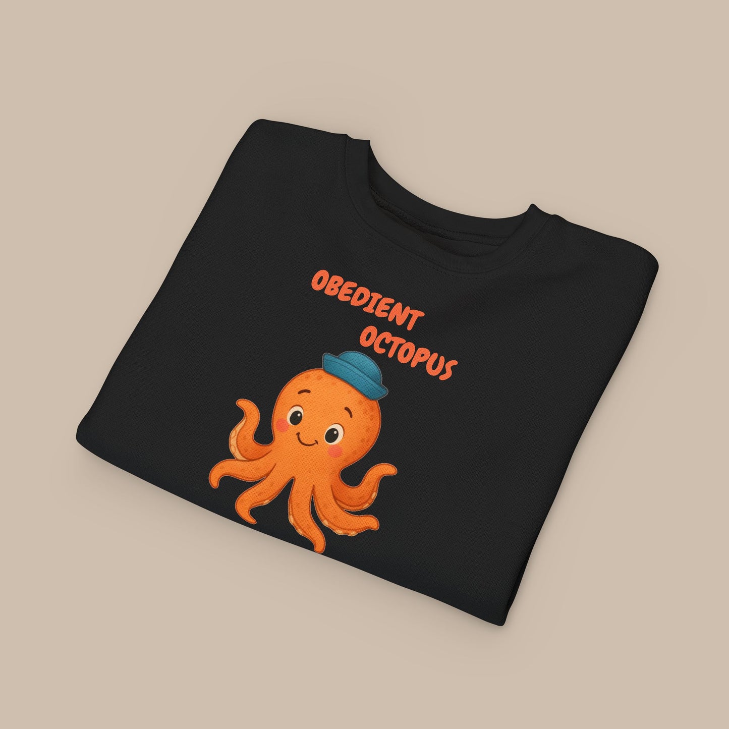 Toddler Sweatshirt - Obedient Octopus