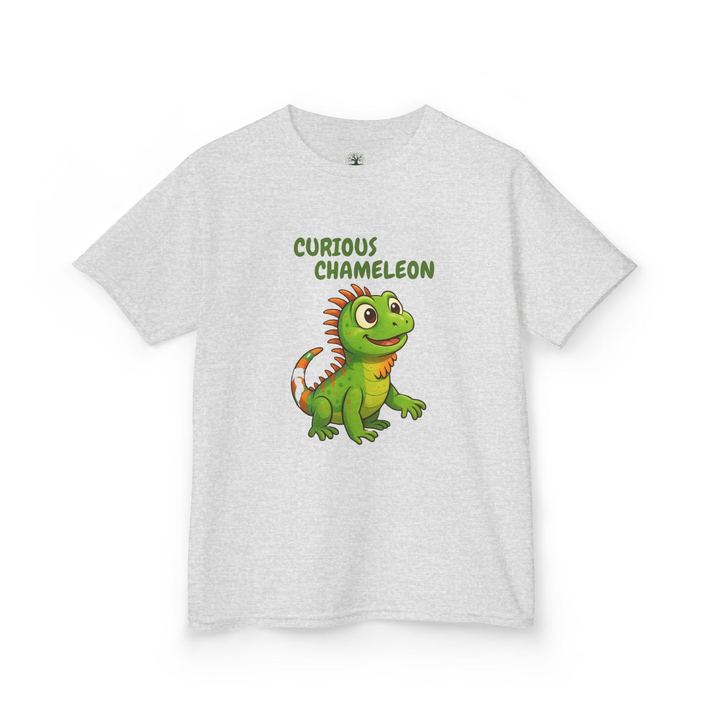 Comfy Kids Tee - Curious Chameleon
