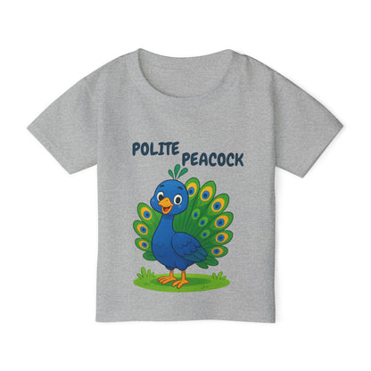 Toddler Tee - Polite Peacock