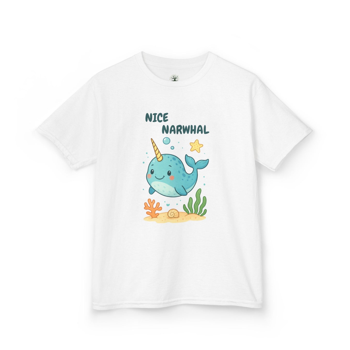 Comfy Kids Tee - Nice Narwhal