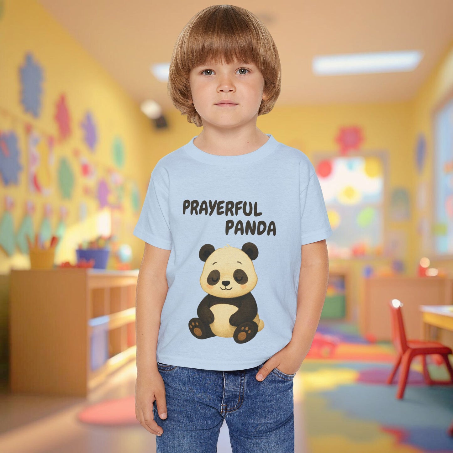 Toddler Tee - Prayerful Panda