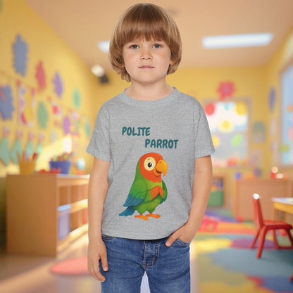 Toddler Tee - Polite Parrot