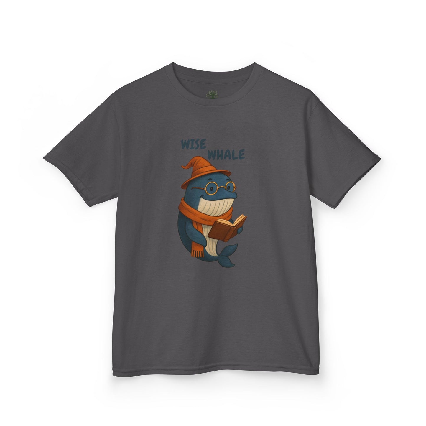Comfy Kids Tee - Wise Whale v2.0