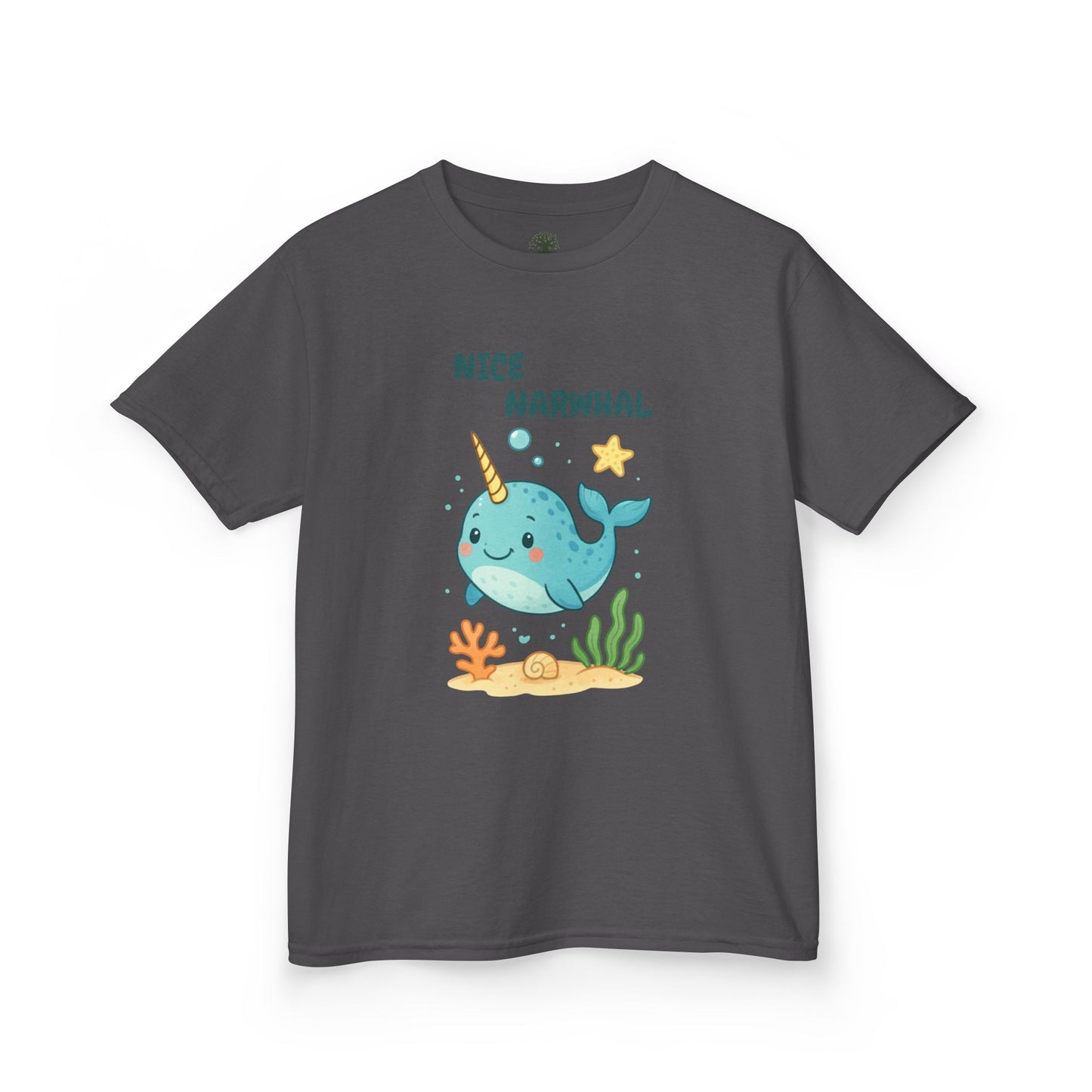 Comfy Kids Tee - Nice Narwhal