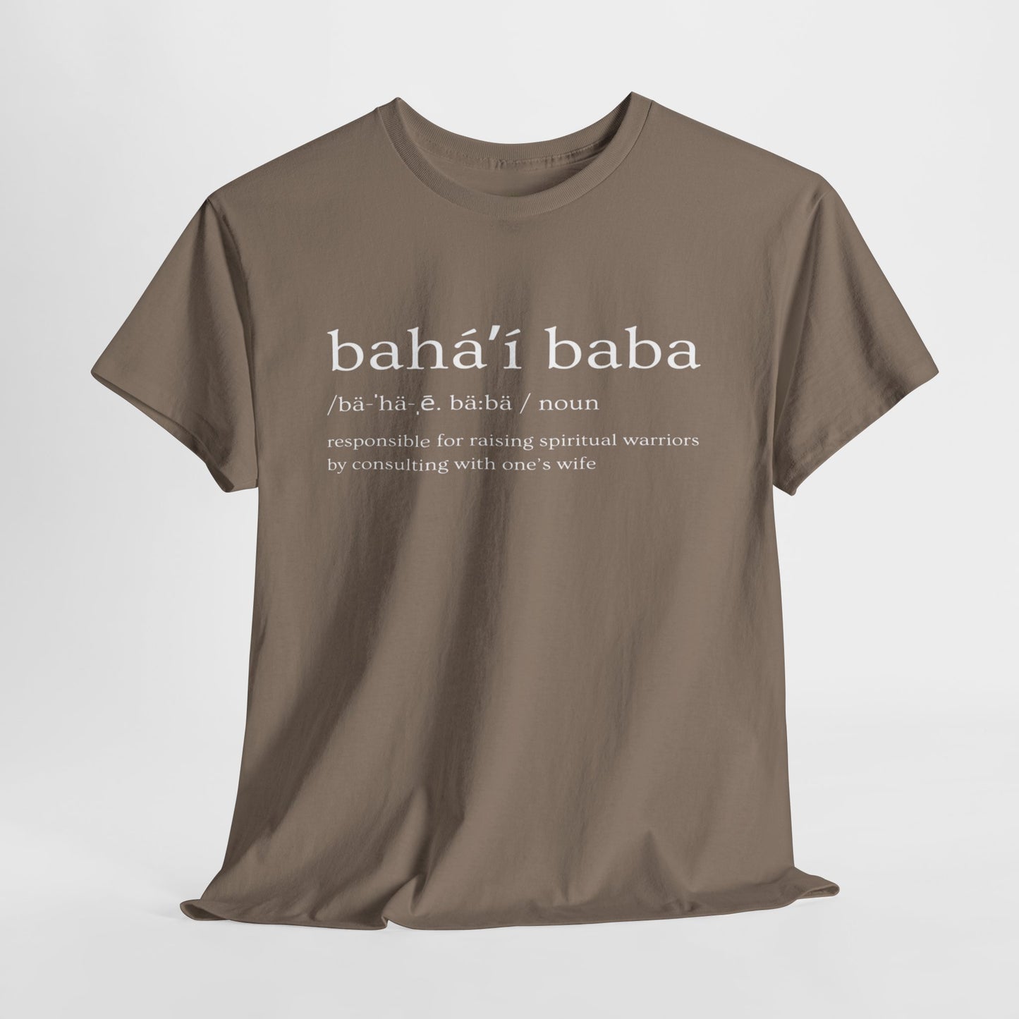 Comfy Cotton Tee - Baha'i Baba
