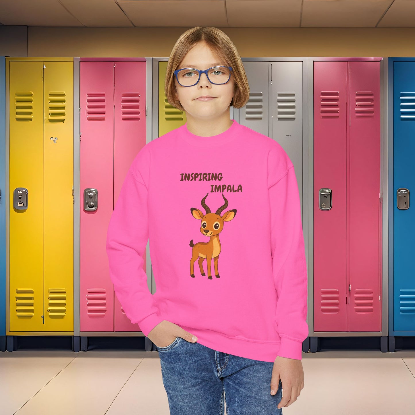 Comfy Kids Sweatshirt - Inspiring Impala