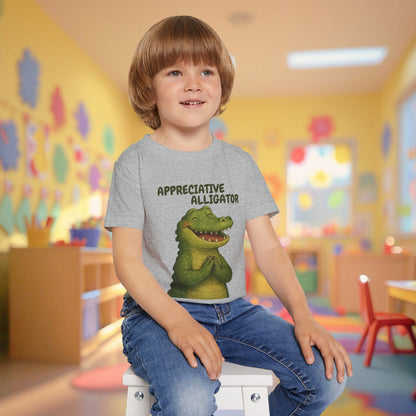 Toddler Tee - Appreciative Alligator