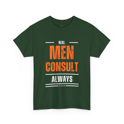 Comfy Cotton Tee - Men Consult
