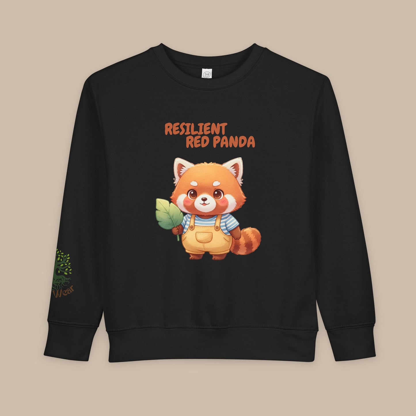 Toddler Sweatshirt - Resilient Red Panda