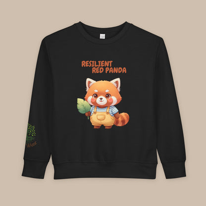Toddler Sweatshirt - Resilient Red Panda
