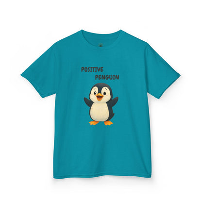Comfy Kids Tee - Positive Penguin
