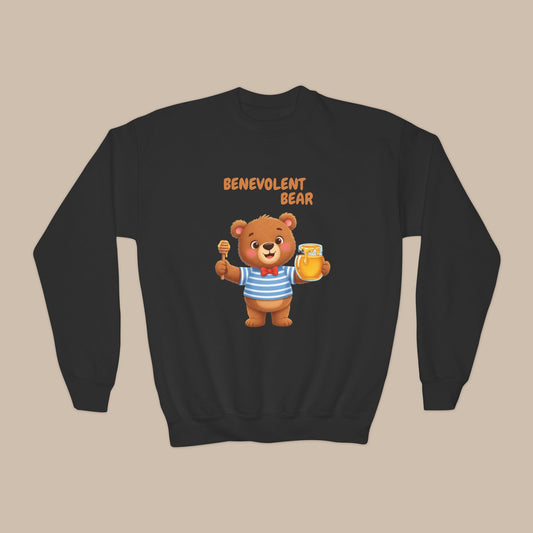 Comfy Kids Sweatshirt - Benevolent Bear