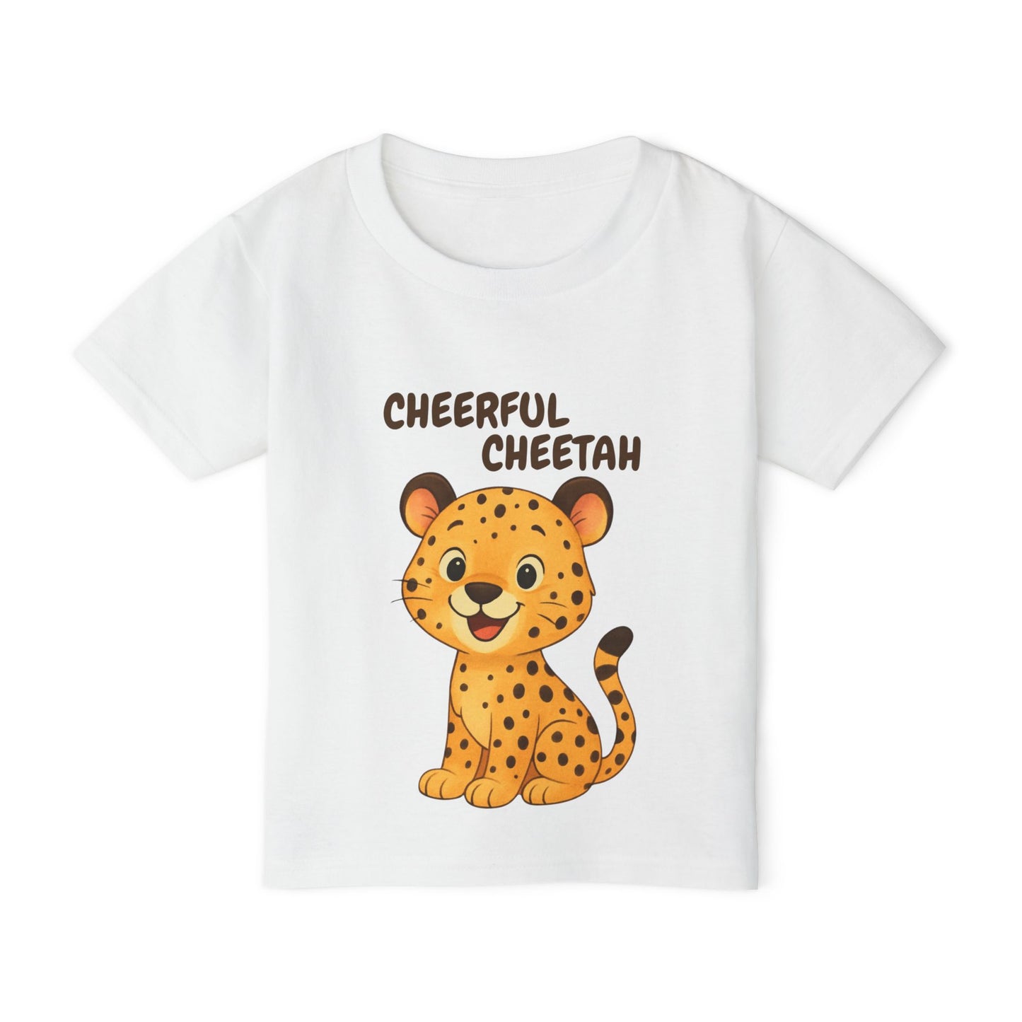 Toddler Tee - Cheerful Cheetah