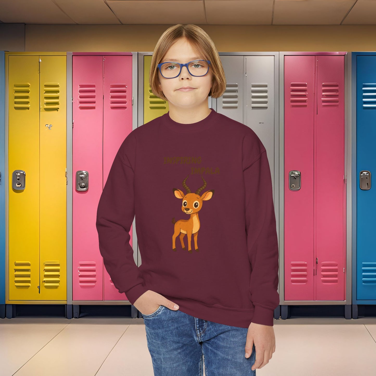 Comfy Kids Sweatshirt - Inspiring Impala