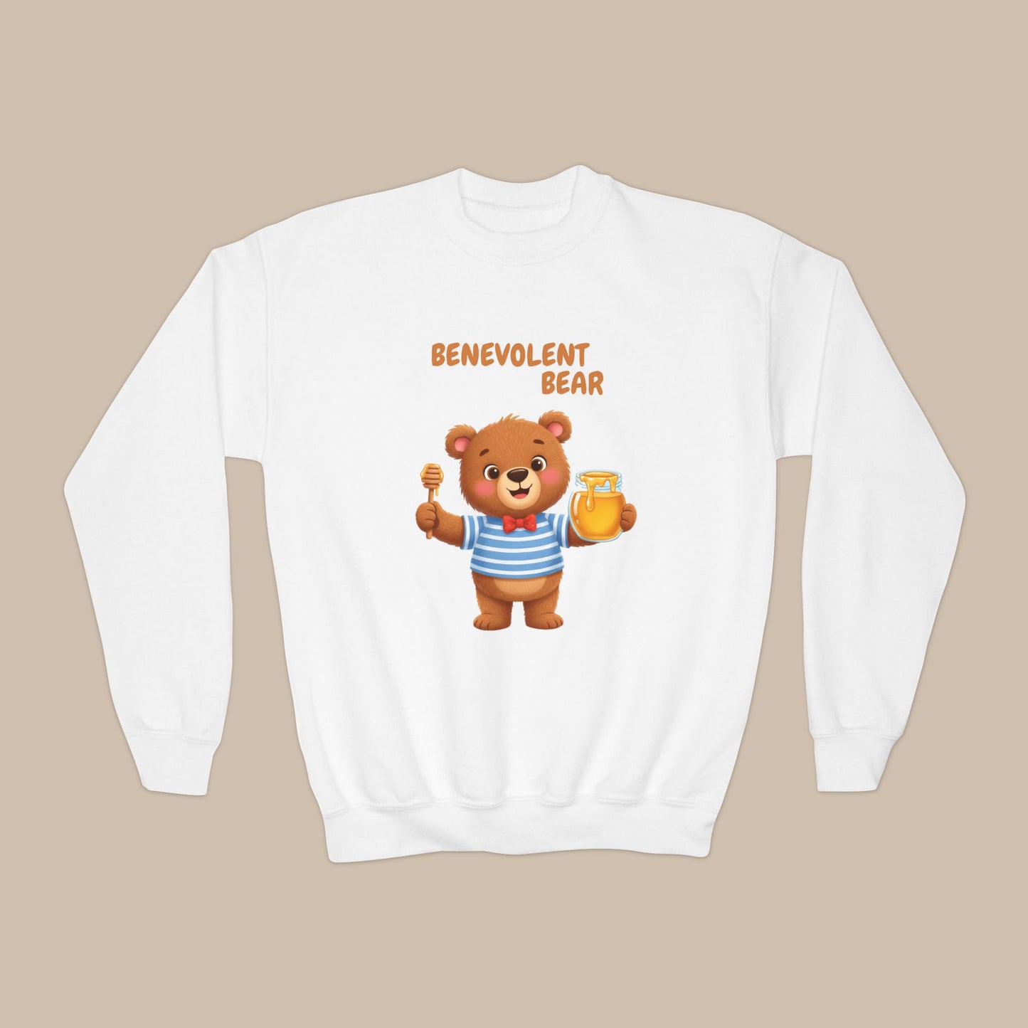 Comfy Kids Sweatshirt - Benevolent Bear