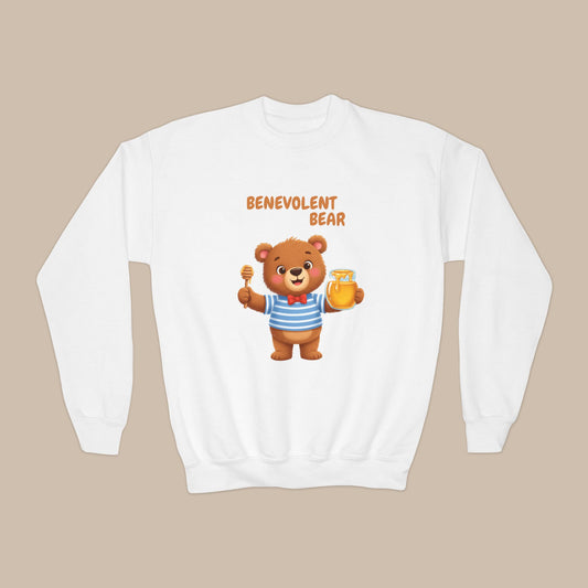 Comfy Kids Sweatshirt - Benevolent Bear