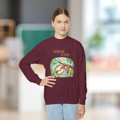 Comfy Kids Sweatshirt - Serene Sloth