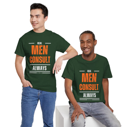 Comfy Cotton Tee - Men Consult