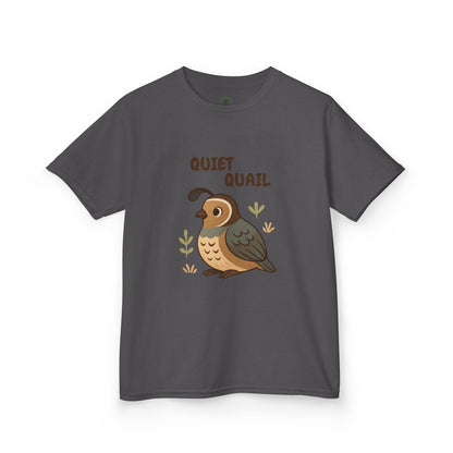 Comfy Kids Tee - Quiet Quail