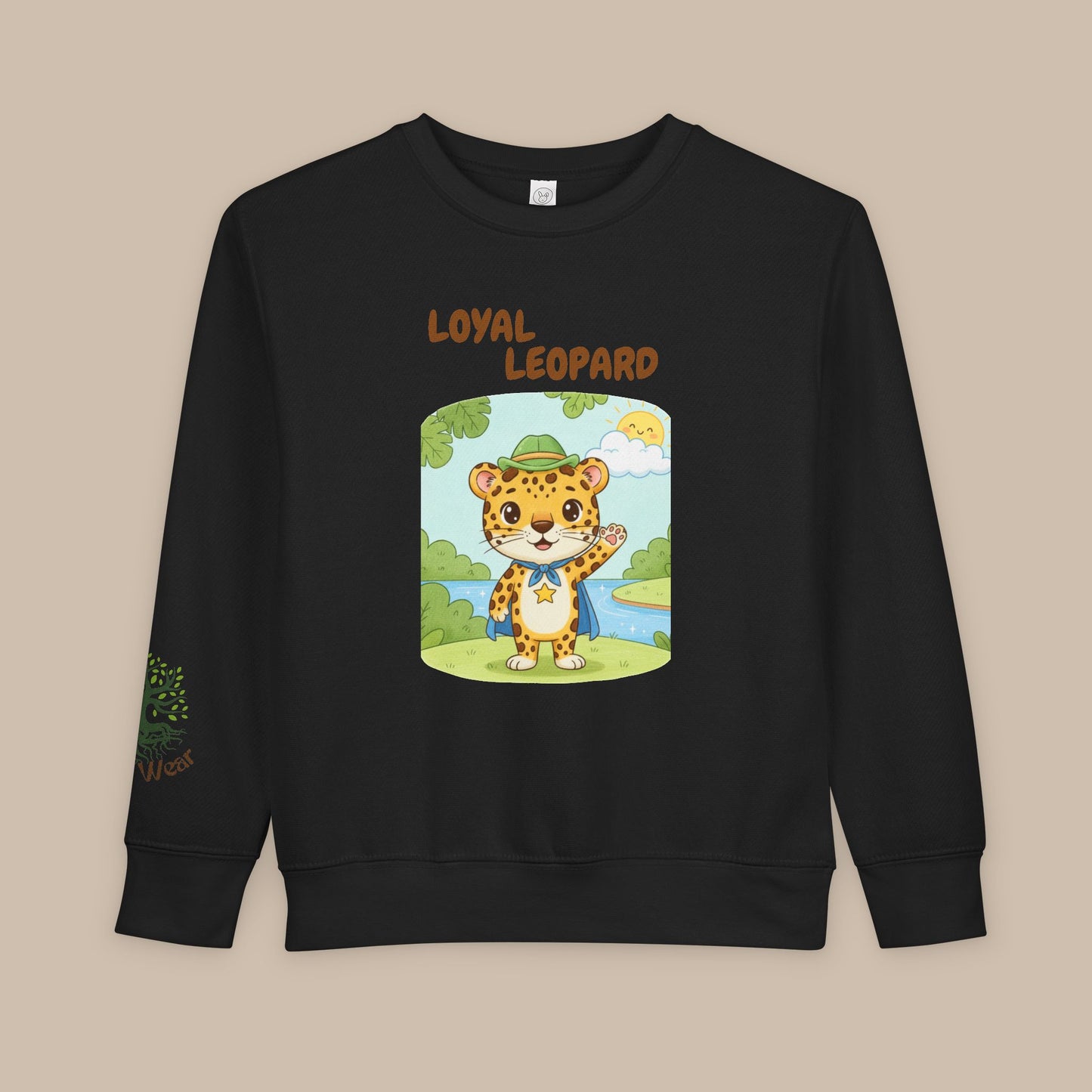 Toddler Sweatshirt - Loyal Leopard