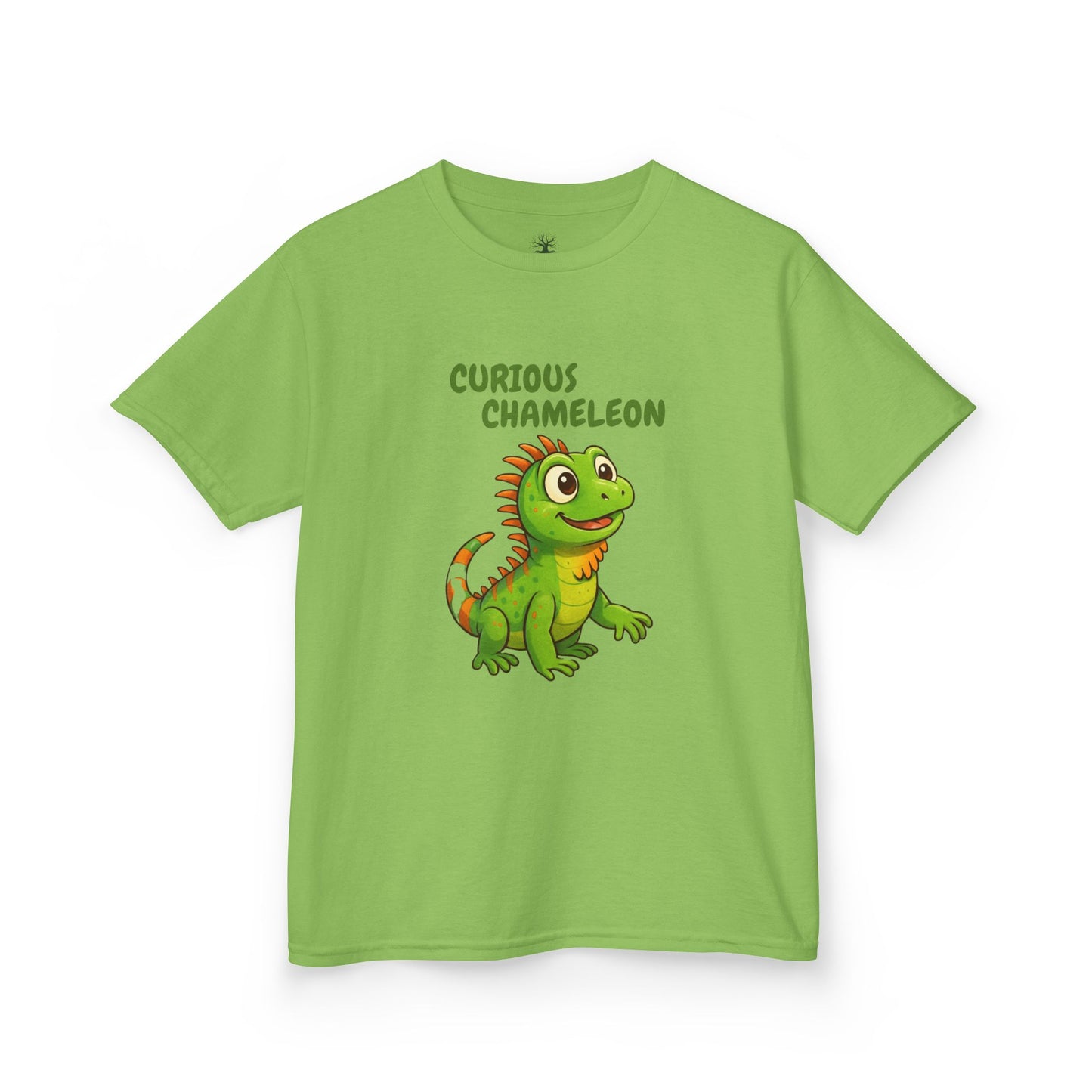 Comfy Kids Tee - Curious Chameleon