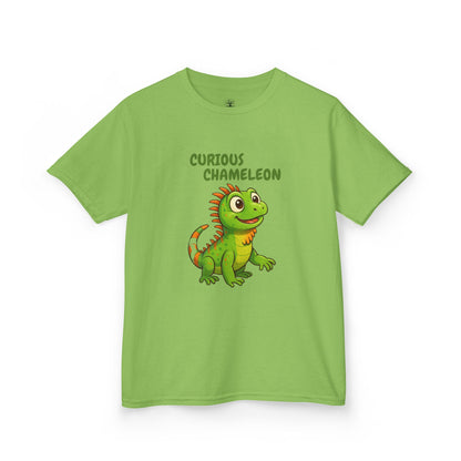 Comfy Kids Tee - Curious Chameleon