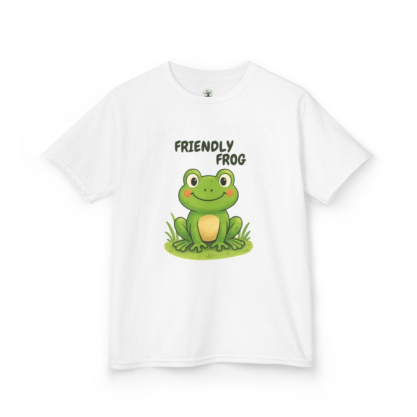 Comfy Kids Tee - Friendly Frog