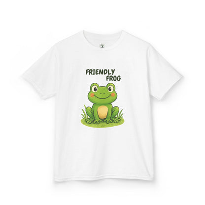 Comfy Kids Tee - Friendly Frog