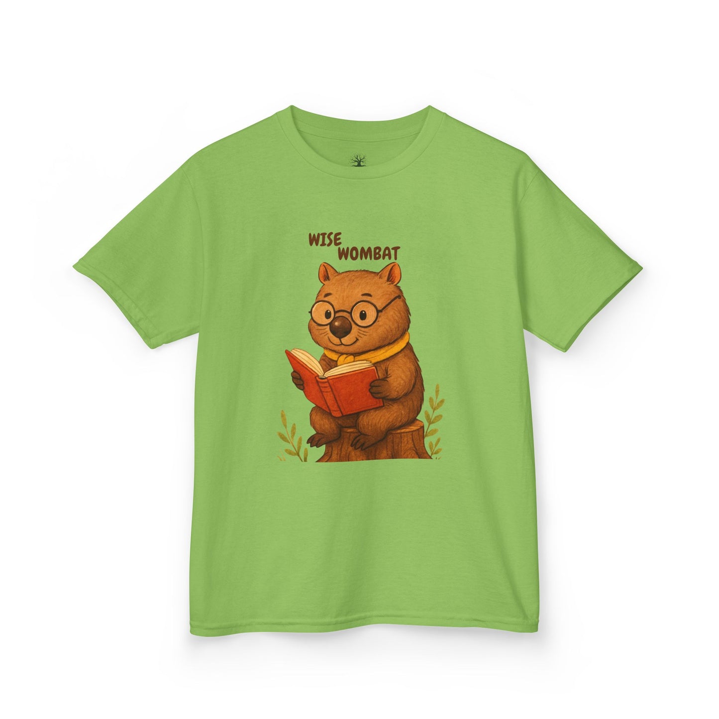 Comfy Kids Tee - Wise Wombat