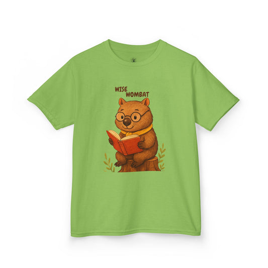 Comfy Kids Tee - Wise Wombat