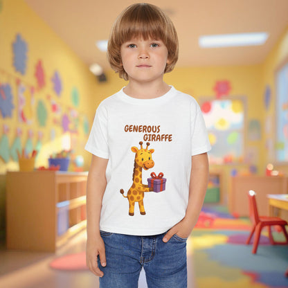 Toddler Tee - Generous Giraffe